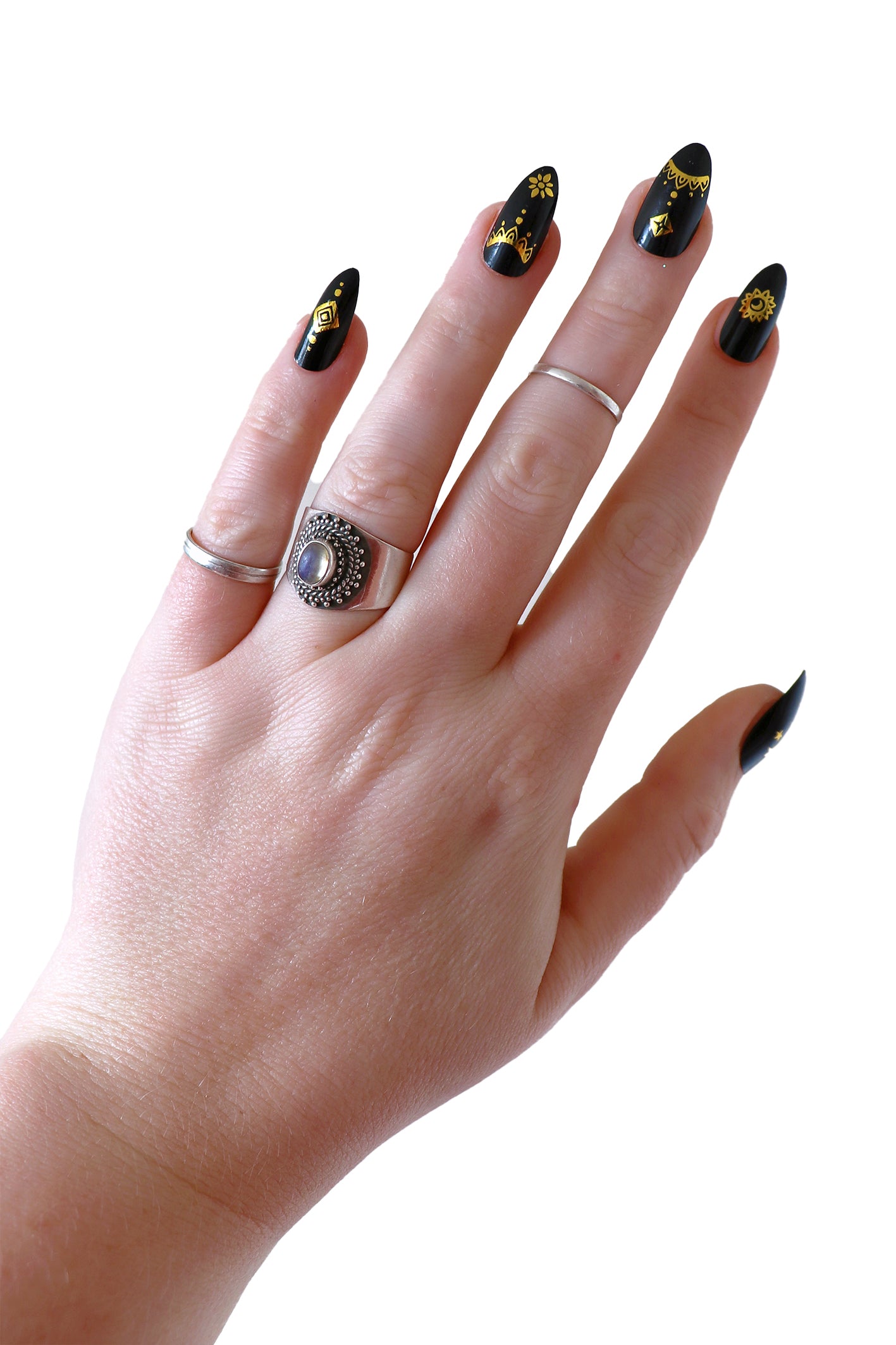 Bohemian Dreams Waterslide Nail Decals or nail stickers