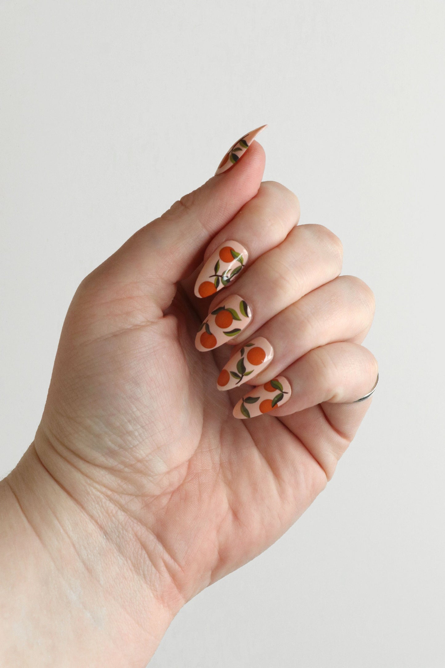 Oranges Nail Stickers