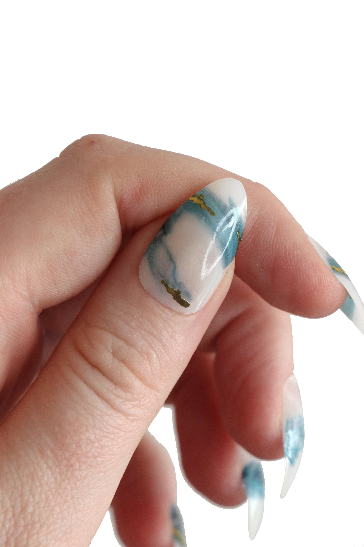 Waves Nail Decals DIY Nail art