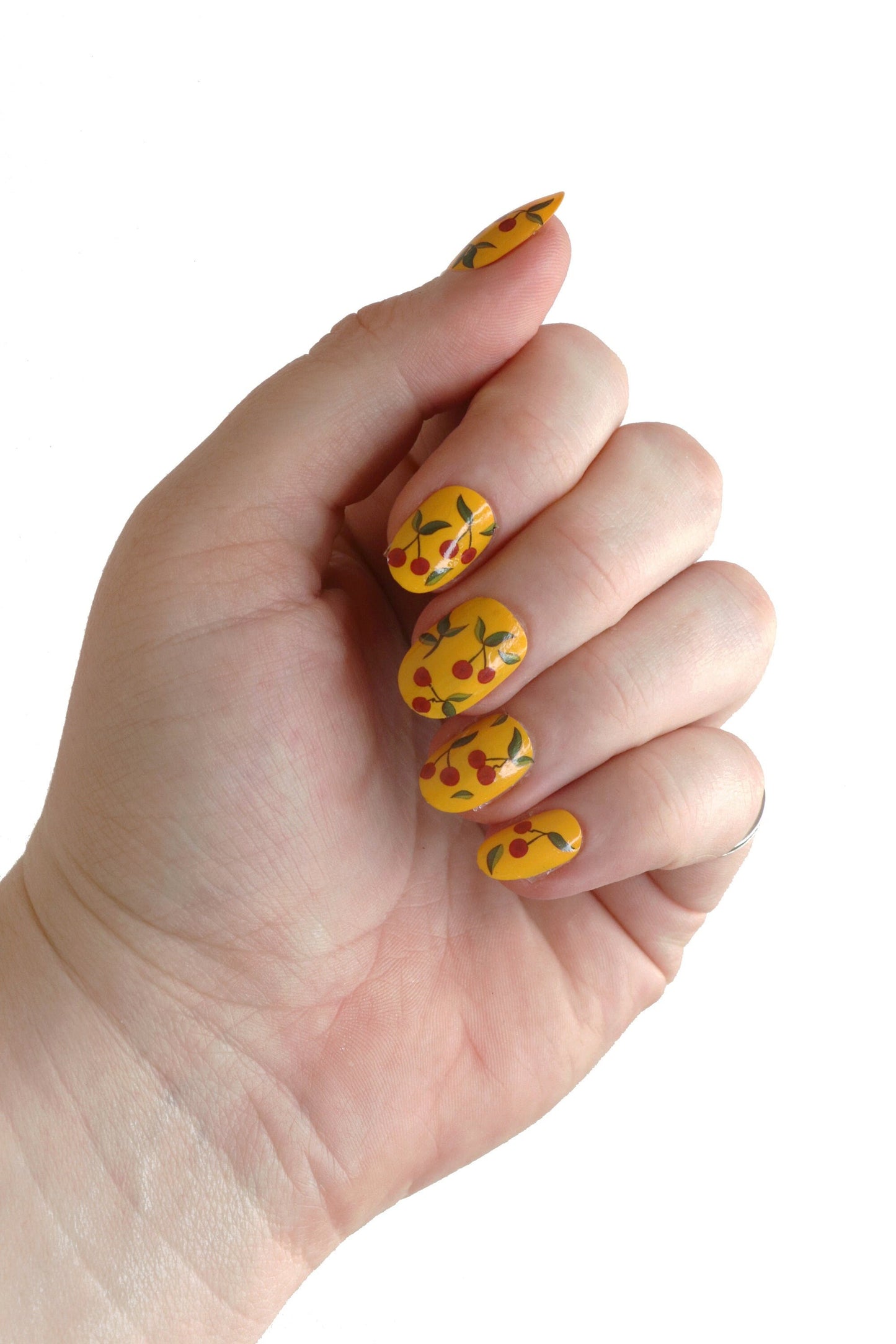 Cherry Waterslide Nail Decals