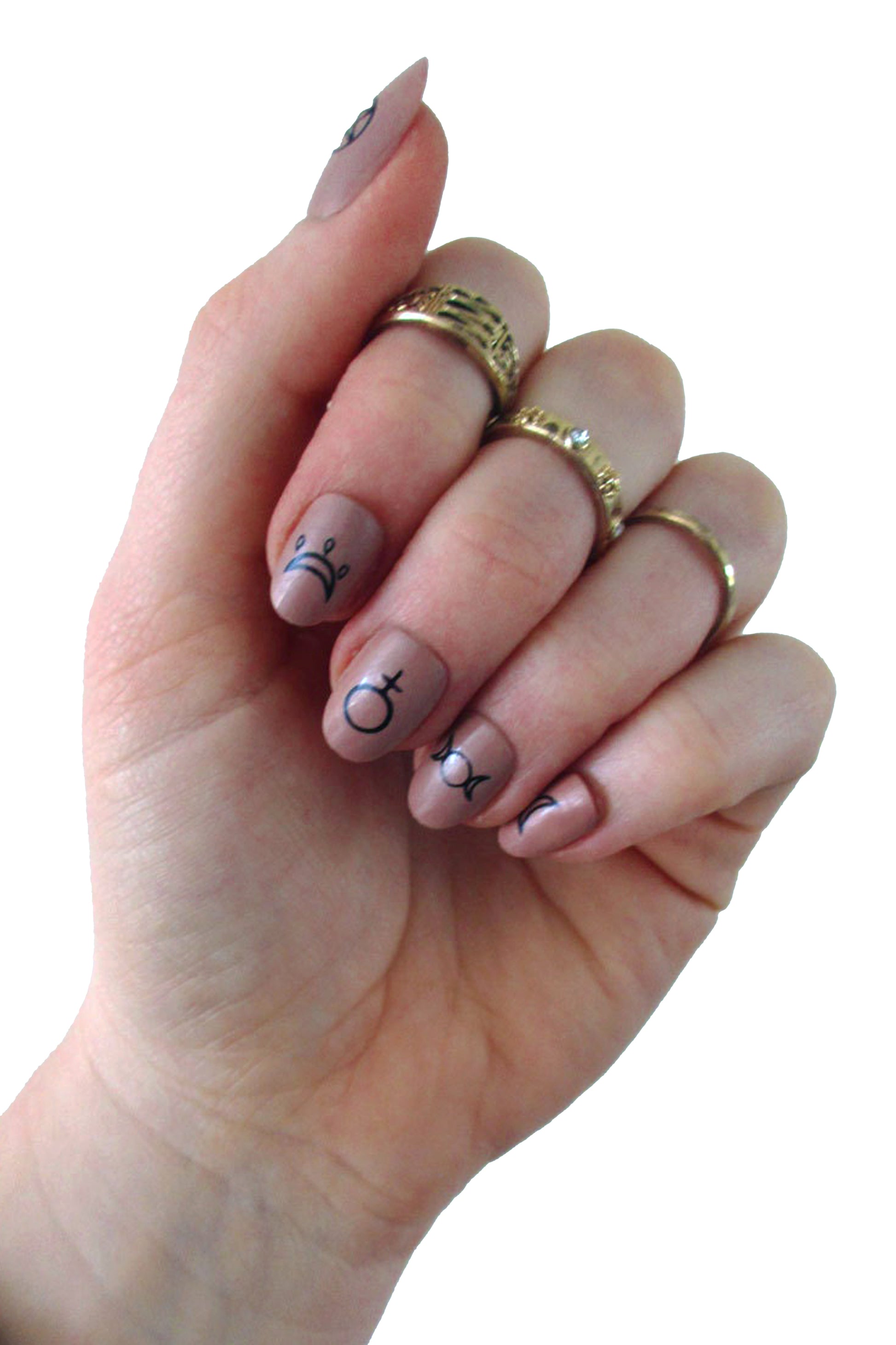 Witch Waterslide Nail Decals - Nails by Tattoorary