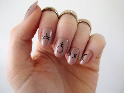 Witch Waterslide Nail Decals for diy nail art