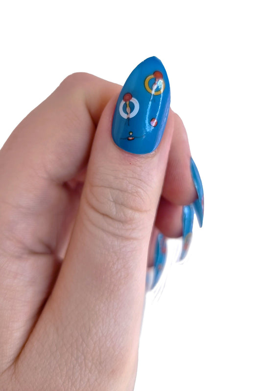 Swimmers Waterslide Nail Decals